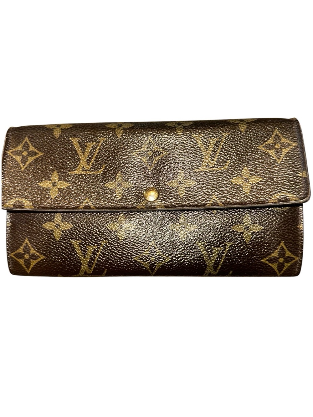 Louis Vuitton Monogram Sarah long Wallet.